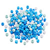 Opaque Glass Round Seed Beads GLAA-TAC0025-07B-05-1