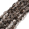 Natural Obsidian Beads Strands G-P497-01A-15-1