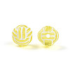Transparent Acrylic Beads TACR-T028-51-2