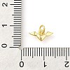 Heart with Wing Rack Plating Brass Pendants Charms KK-S396-17-3