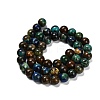 Natural Azurite Beads Strands G-P568-A01-01-3