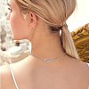 4Pcs 2 Colors Brass Double Fold Over Clasps FIND-FH0010-40-7