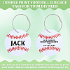 12Pcs PVC Baseball Luggage Tags AJEW-SP0004-23A-6