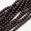 Garnet Round Beads Strands G-O081-03-5mm-2