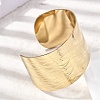 316L Surgical Stainless Steel Cuff Bangles BJEW-D454-01D-G-3