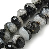 Natural Crystal and Agate Beads Strands G-P546-B02-01-2