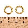 Ion Plating(IP) 304 Stainless Steel Open Jump Rings STAS-M081-02G-04-4