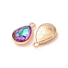 Electroplate Glass Pendants GL-CBA7A25-03B-2