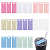 21Pcs 7 Colors Acrylic Accessories OACR-DC0001-24-1