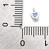 925 Sterling Silver Cubic Zirconia Charms STER-Q005-01A-D-3