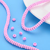 Handmade Polymer Clay Beads Strands CLAY-N008-25-7