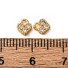 Brass Micro Pave Cubic Zirconia Pendants KK-A274-25G-3