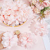 12Pcs Cloth Artificial Flower Head AJEW-SC0031-58B-3
