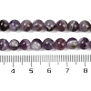 Natural Amethyst Beads Strands G-M445-6mm-01E-5
