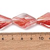 Transparent Handmade Lampwork Beads LA-CBAF0C8-02A-3