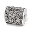 Tarnish Resistant 304 Stainless Steel Curb Chains CHS-R008-05-50m-3