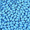Baking Paint Glass Seed Beads SEED-T007-15N-2