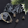 4Pcs Tibetan Style Alloy European Beads TIBEB-FH0001-40AS-6