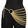 Alloy Cuban Link Chain Multi Layer Waist Chains WG8B3D2-01-2