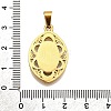 304 Stainless Steel Pendants STAS-B086-09D-G-3