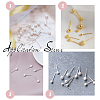 48Pcs 6 Size 304 Stainless Steel Ball Stud Earrings STAS-DC0007-41-7