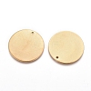 Ion Plating(IP) 304 Stainless Steel Pendants EJEW-L238-01B-G-2