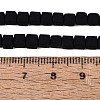Opaque Frosted Glass Beads Strands GLAA-N072-01A-B11-4