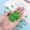 Transparent Acrylic Beads Caps X-PL543-9-6