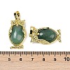 Natural Green Aventurine Pendant KK-F887-02G-04-3