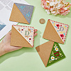 4Pcs 4 Style Felt Embroidery Bookmarks FIND-HY0003-46D-3