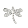 304 Stainless Steel Dragonfly Pendants STAS-S186-08C-P-1