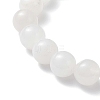 Round Natural Mixed Gemstone Beads Stretch Bracelets for Women BJEW-JB12760-5