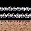 Transparent Glass Beads Strands GLAA-Q107-02A-01-4