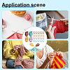  Owl Silicone Knitting Needle Stoppers DIY-NB0010-75-6