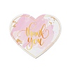 Coated Paper Thank You Greeting Card DIY-C070-01C-1