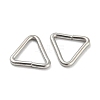 Non-Tarnish 304 Stainless Steel Triangle Linking Ring STAS-Z048-01B-2