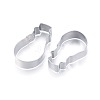 Tarnish Resistant 304 Stainless Steel Christmas Cookie Cutters LS-DIY-E012-63-4