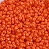 Baking Paint Glass Seed Beads SEED-K010-A10-2