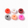 Handmade Polymer Clay Beads Strands CLAY-R089-4mm-T05C-3