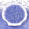 6/0 Transparent Inside Colours Glass Seed Round Beads X1-SEED-N006-004F-2