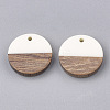 Resin & Walnut Wood Pendants RESI-S358-02C-01-2