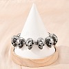 Halloween 304 Stainless Steel Link Chain Bracelets BJEW-D379-20C-AS-4