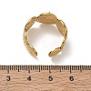 304 Stainless Steel Cuff Open Ring Setting SA-CBA37BC-08A-G-3