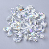 Transparent Glass Charms GLAA-S054-004C-01-1