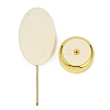 Round Microfiber Pendant Display Riser Stands PDIS-Q003-02G-2