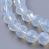 Opalite Beads Strands X-GSF8mmC081-3