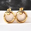 201 Stainless Steel Earrings EJEW-Q026-02G-A-1