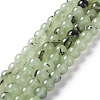 Natural White Jade Imitation Prehnite Beads Strands G-I299-F12-6mm-1