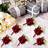 Silk Brooch LS-AJEW-WH0240-16-5