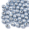 Spray Painted Acrylic Beads MACR-Q154-18mm-005-1